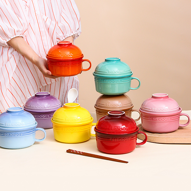 Rainbow Instant Noodle Bowl Cu - Dim Sum Basket recension och pris