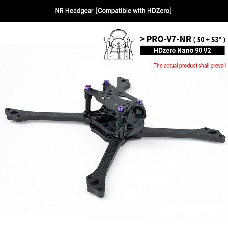 BCROWFPV PRO-V7 5-inch racing  - Crepe Pan Carbon recension och pris