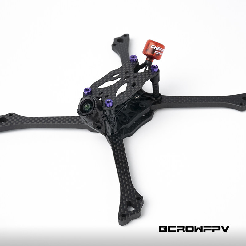BCROWFPV PRO-V7 5-inch racing  - Crepe Pan Carbon recension och pris