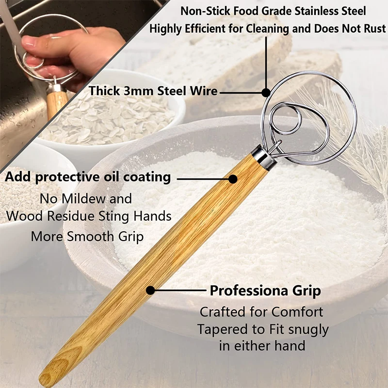 Danish Egg Beater Baking Acces - Danish Pancake Pan recension och pris