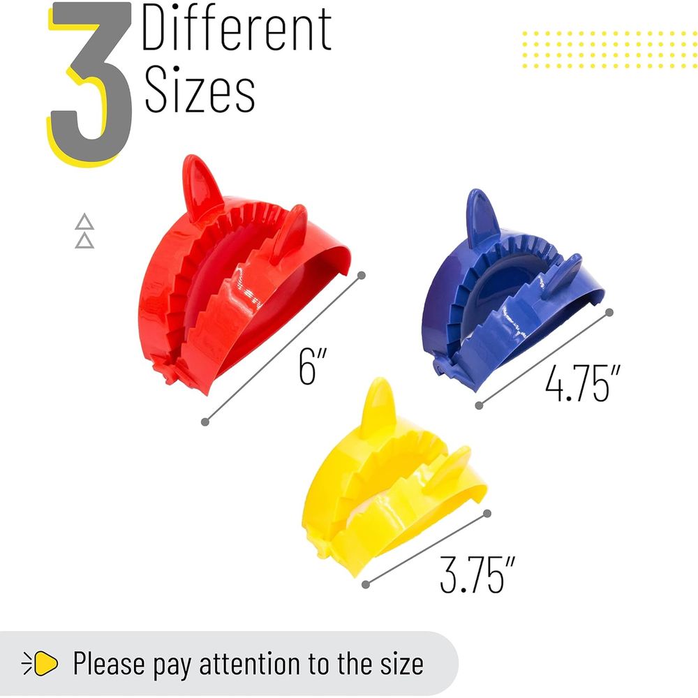 3-Piece Dough Press Set: Dumpl - Dumpling Press Set recension och pris