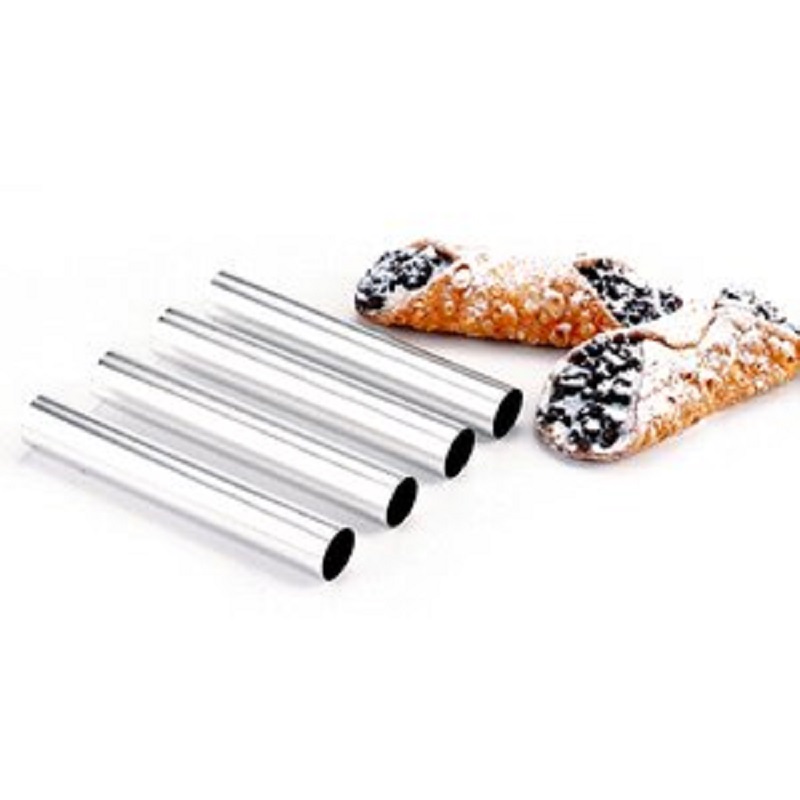 Alluminum Cannoli Forms, 4 Tub - Danish Pancake Pan recension och pris