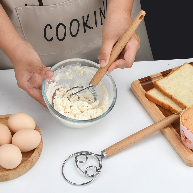 Danish Dough Whisk Stainless S - Danish Pancake Pan recension och pris