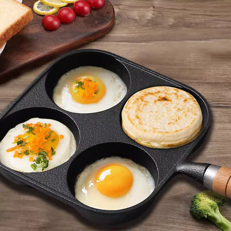 4‑Hole Non‑Stick Omelette Egg  - Egg Waffle Pan recension och pris