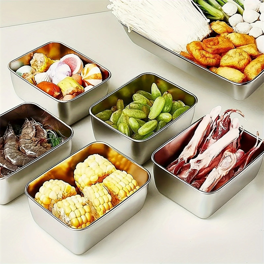 1/3/5pcs Stainless Steel Food  - Dim Sum Basket recension och pris